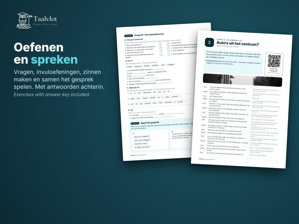 Voorbeeld uit het werkboek