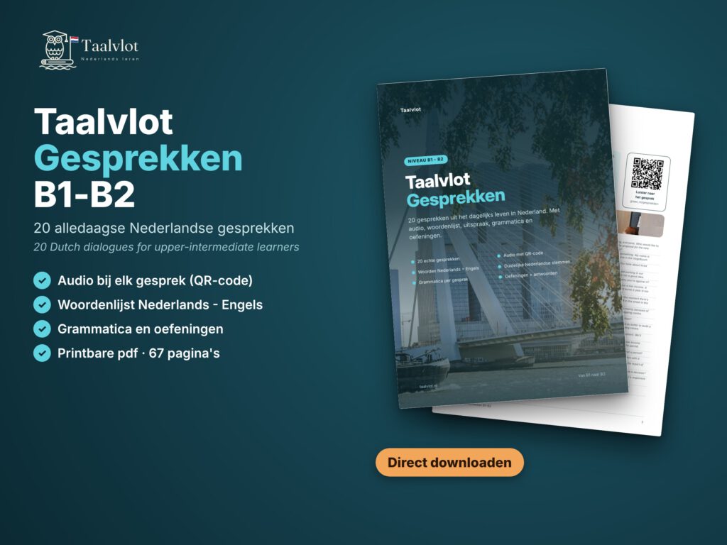 Taalvlot Gesprekken B1-B2